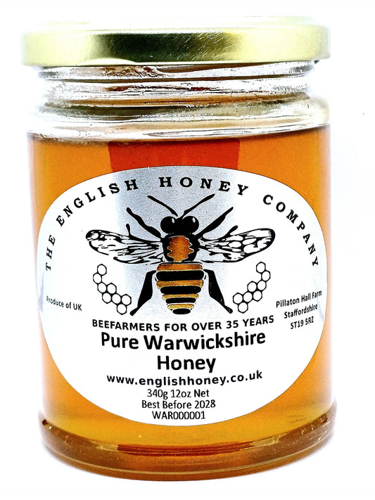 Pure Warwickshire Runny Honey (340g)