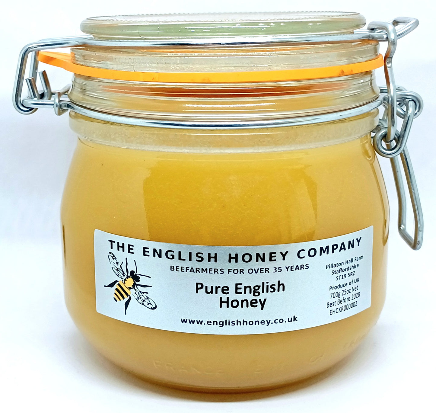 Pure English Set Honey: Kilner Jar (700g)