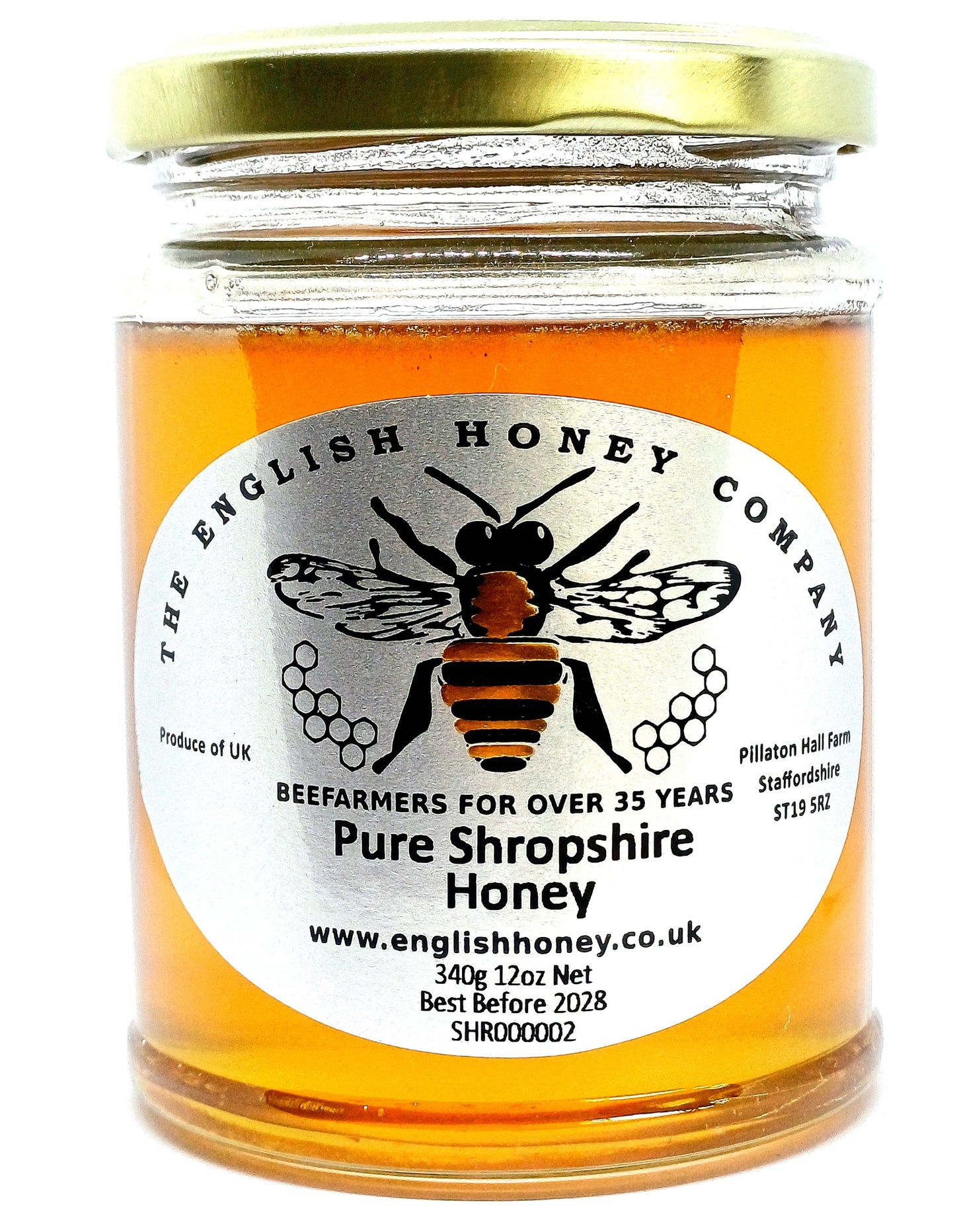 Pure Shropshire Runny Honey (340g)