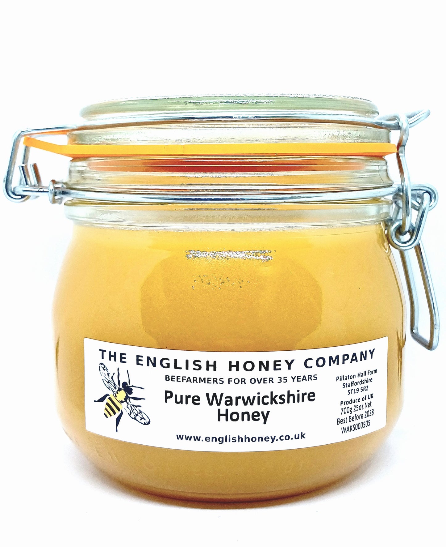 Pure Warwickshire Set Honey: Kilner Jar (700g)