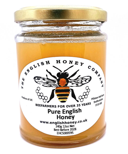 Pure English Set Honey: (340g)