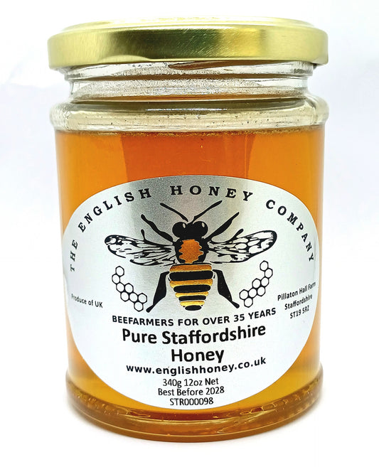 Pure Staffordshire Runny Honey (340g)