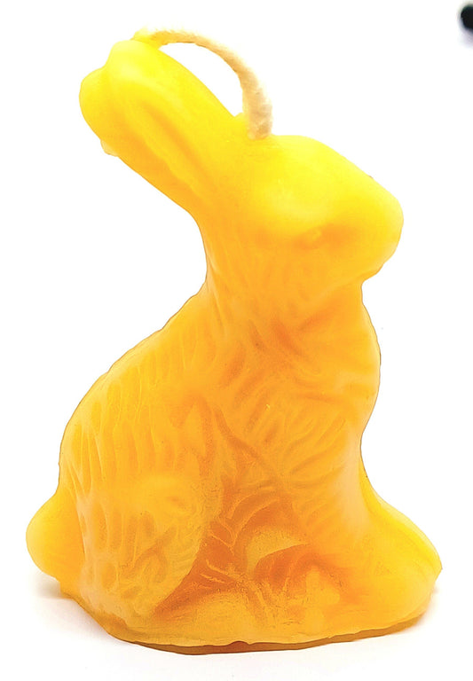 Beeswax Easter Bunny Candle